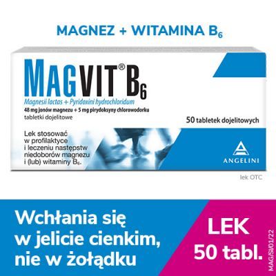 MAGVIT B6 50 tabletek