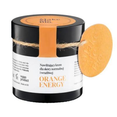 Make Me Bio Orange Energy Nawilżający krem dla skóry normalnej i wrażliwej, 60 ml