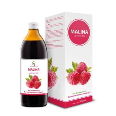 SYMBIOTICS MALINA Sok, 500 ml