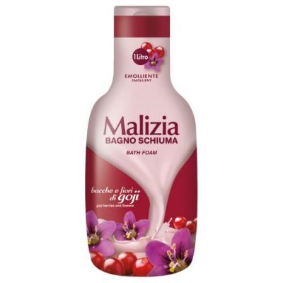 Malizia Płyn do kąpieli Kwiaty i Jagody Goji, 1000ml