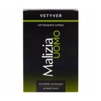 Malizia Uomo Vetyver Płyn do higieny intymnej dla mężczyzn, 200 ml