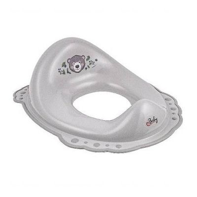 MALTEX Nakładka sedesowa antypoślizgowa Leśna Ferajna Misiu szara