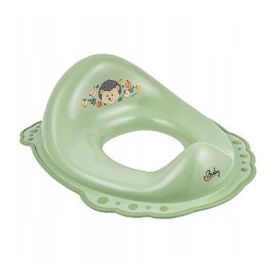 MALTEX Nakładka sedesowa antypoślizgowa Leśna Ferajna Jeżyk zielona