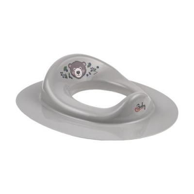 MALTEX Nakładka sedesowa Leśna Ferajna Misiu szara