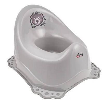 MALTEX Nocnik antypoślizgowy Leśna Ferajna Misiu szary