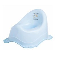 MALTEX Nocnik z pozytywką ZEBRA jasny niebieski