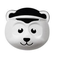 Maltex Organizer na zabawki Panda biały/czarny