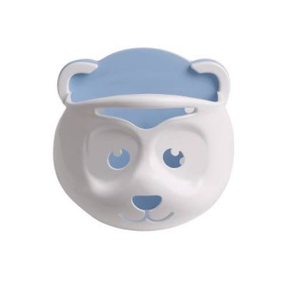 Maltex Organizer na zabawki Panda biały/niebieski