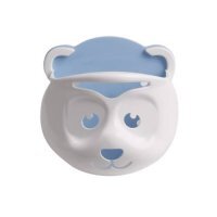 Maltex Organizer na zabawki Panda biały/niebieski