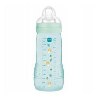 MAM Baby Butelka Easy Active Antykolkowa szybki przepływ 4m+, 330 ml