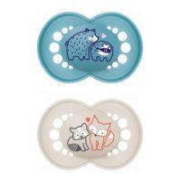 MAM Original Smoczek ortodontyczny 6m+ Planet Love Boy, 2szt.