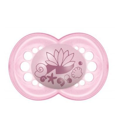 MAM Smoczek uspokajający PEARL 6+ RÓŻOWY