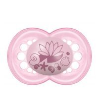 MAM Smoczek uspokajający PEARL 6+ RÓŻOWY