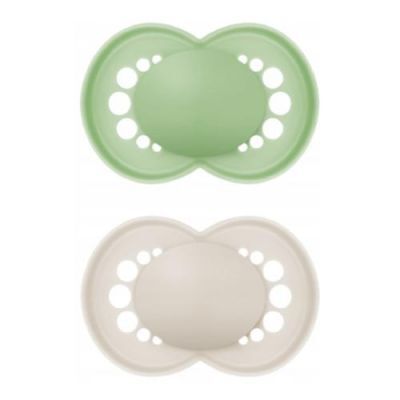 MAM Smoczek uspokajający silikonowy Original 16m+ Mat, 2szt.