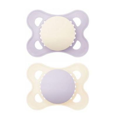 MAM Smoczek uspokajający silikonowy Original 2-6m Mat girl, 2sztuki