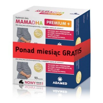 MamaDHA Premium + DUOPAK, 2x 90 kaps.