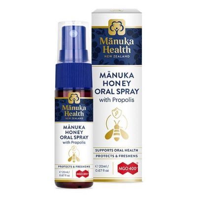 MANUKA Spray doustny z Miodem Manuka MGO 400+ i propolisem BIO 30  20 ml
