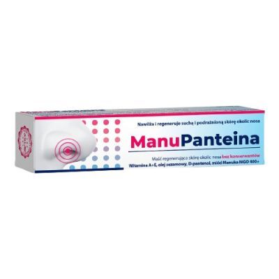 ManuPanteina Regeneracyjna maść do nosa, 10 g