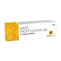Maść propolisowa 3% z cholesterolem, 20 g