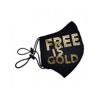 Maska Bawełniana Olmed Freedom is Gold +1 filtr rozmiar L/XL