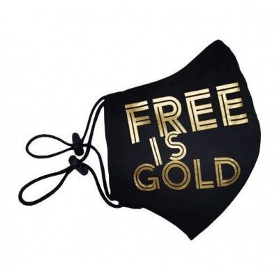 Maska Bawełniana Olmed Freedom is Gold +1 filtr rozmiar S/M