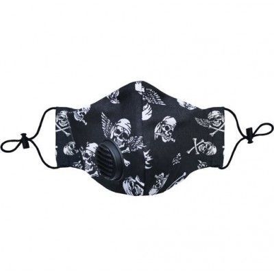 Maska Bawełniana Olmed skull +1 filtr rozmiar S/M