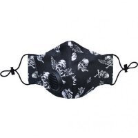 Maska Bawełniana Olmed skull +1 filtr rozmiar S/M
