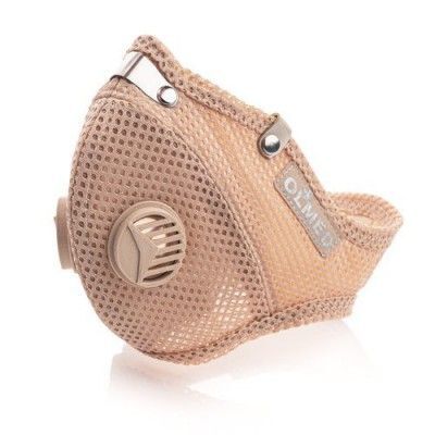 Maska Ochronna Olmed beżowa 1+1 filtr rozmiar L