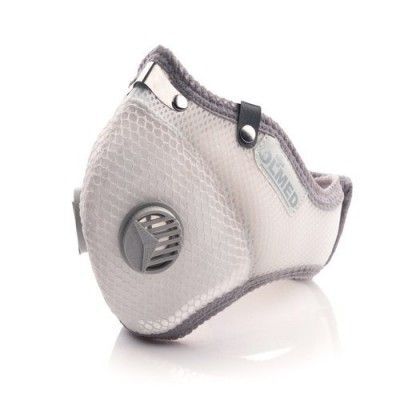 Maska Ochronna Olmed biało-szara 1+1 filtr rozmiar XL