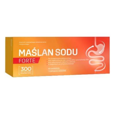 Maślan Sodu Forte, 60 kaps. - przy nadwrażliwości jelit (IBS)