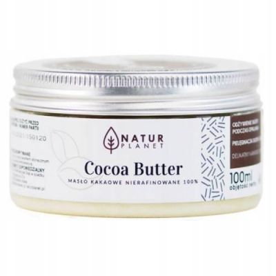 Masło kakaowe 100% NaturPlanet, 100 ml