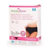 MASMI Majtki menstruacyjne z bawełny organicznej rozmiar S, 1szt. KRÓTKA DATA  05.09.2026