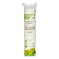 MASMI NATURAL COTTON Bawełniane płatki kosmetyczne, 80 sztuk