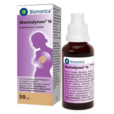 MASTODYNON N Krople doustne roztwór 50 ml