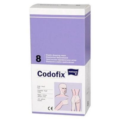 Matopat Codofix 8 Elastyczna siatka opatrunkowa na udo, głowę, biodra 7cm-9,5 cm, 1 szt.