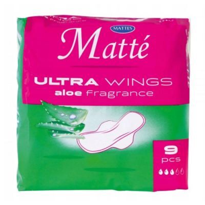 MATTES Podpaski Ultra Wings Aloe Vera, 9szt.