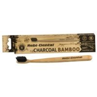 Mattes Rebi Dental Charcoal Bamboo Miękka bambusowa szczoteczka do zębów Soft M62