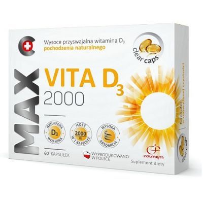 MAX VITA D3 2000 60 kapsułek
