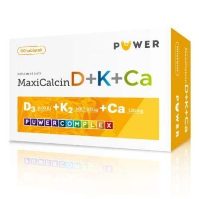 MaxiCalcin D + K + Ca, 60 tabl.