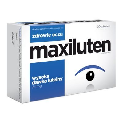 MAXILUTEN 30 tabletek wspiera i chroni wzrok