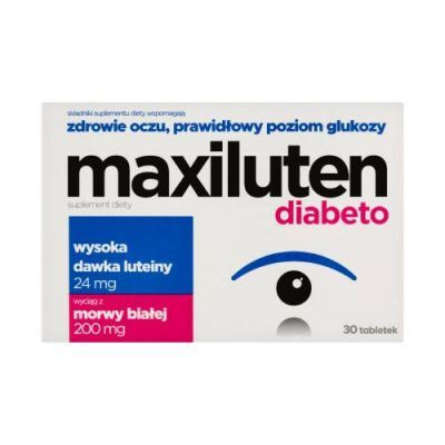 Maxiluten Diabeto, 30 tabl.