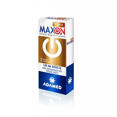 Maxon Forte 0,05g tabl powlekane, 2 tabl.