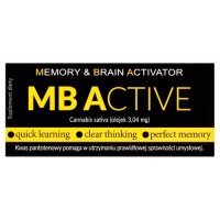 MB ACTIVE na pamięć i koncentrację 20 tabletek