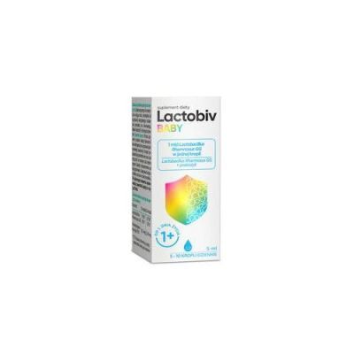 MDC Lactobiv Baby Krople z prebiotykiem, 5ml