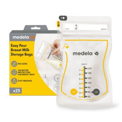 Medela Easy Pour Woreczki do przechowywania pokarmu, 25 szt.