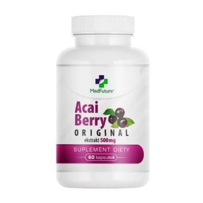 MedFuture Acai Berry Original 500 mg, 60 kaps.