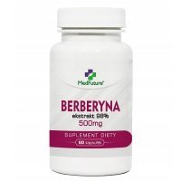 MEDFUTURE Berberyna ekstrakt 500 mg 60 kapsułek