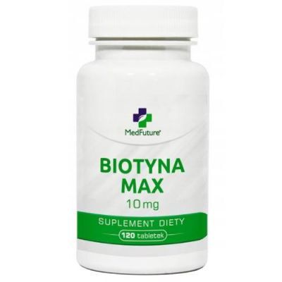 MEDFUTURE Biotyna Max 10 mg 120 tabletek