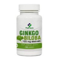 MedFuture Ginkgo Biloba 120 mg ekstrakt, 120 tabl.