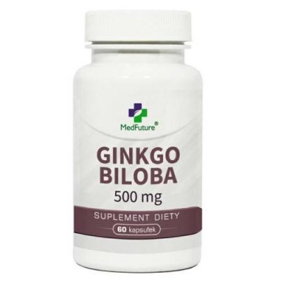 MEDFUTURE Ginkgo Biloba 500 mg 60 kapsułek